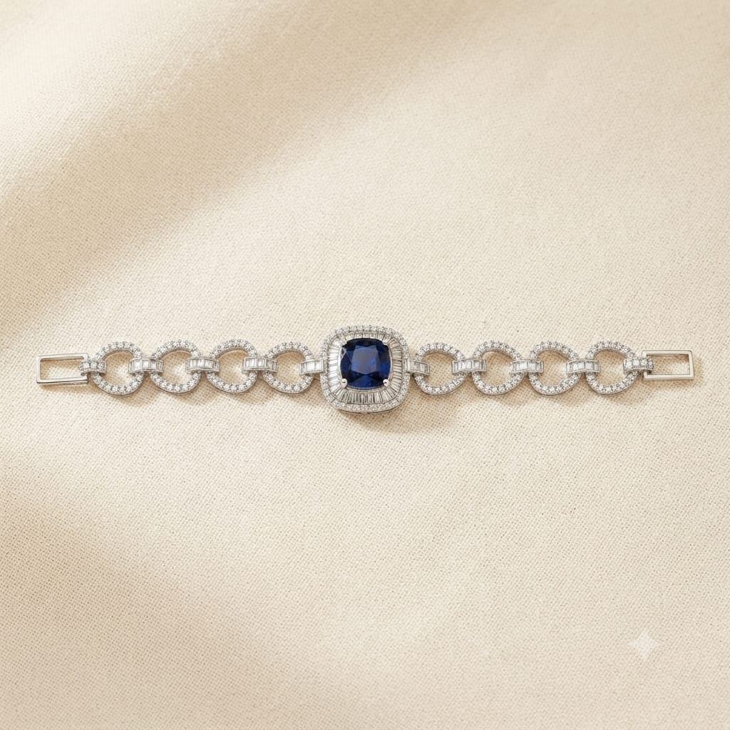 Royal Blue brilliance your wrist...